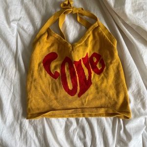 Forever 21 Halter Neck Crop Top